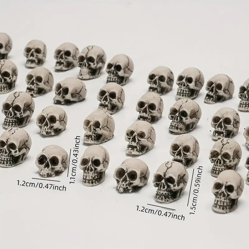 Mini-Skulpturen-Set – 30/50/100 Figuren für Halloween und Gartendekoration - Image 4