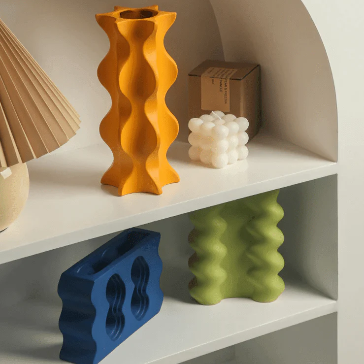 Minimalistische Harmony-Vase – Elegantes Keramikdesign für elegante Blumenarrangements - Image 3