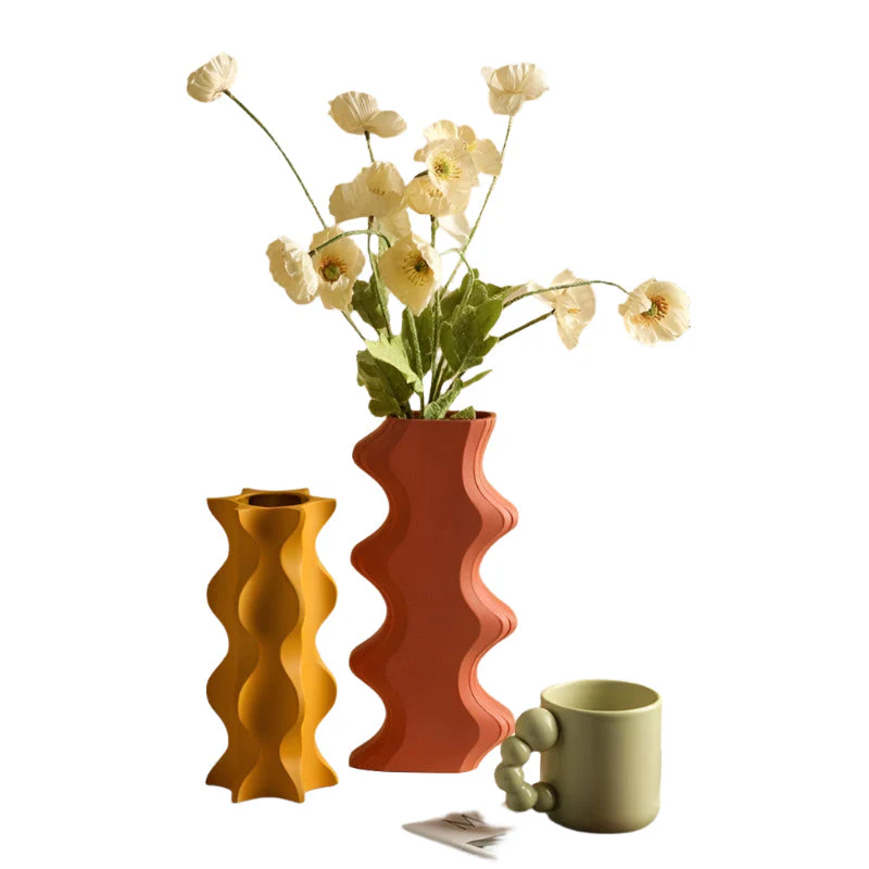 Minimalistische Harmony-Vase – Elegantes Keramikdesign für elegante Blumenarrangements - Image 5