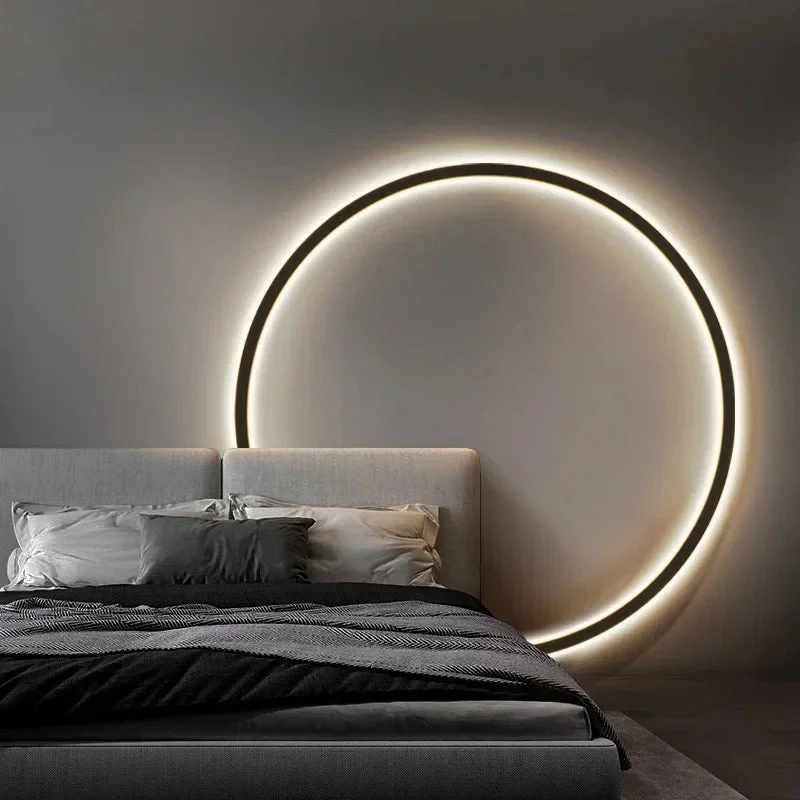 Minimalistische runde Wandleuchte Indoor – LED Wandlampe für stilvolles Wohnen - Image 2