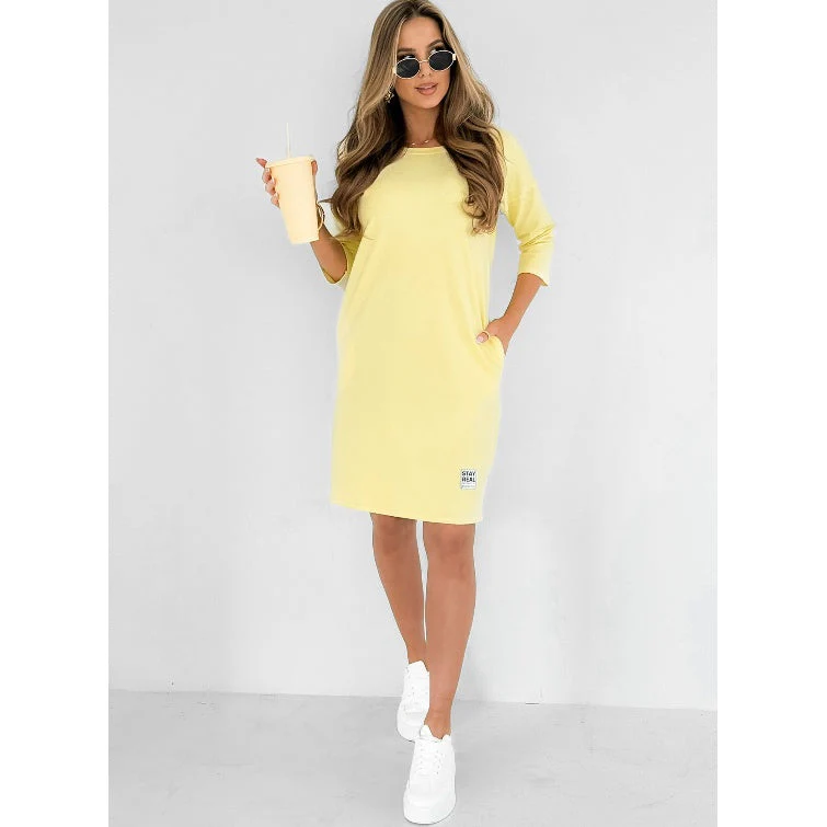 Mira | Kleid mit 3/4-Ärmeln und Taschen - Image 8