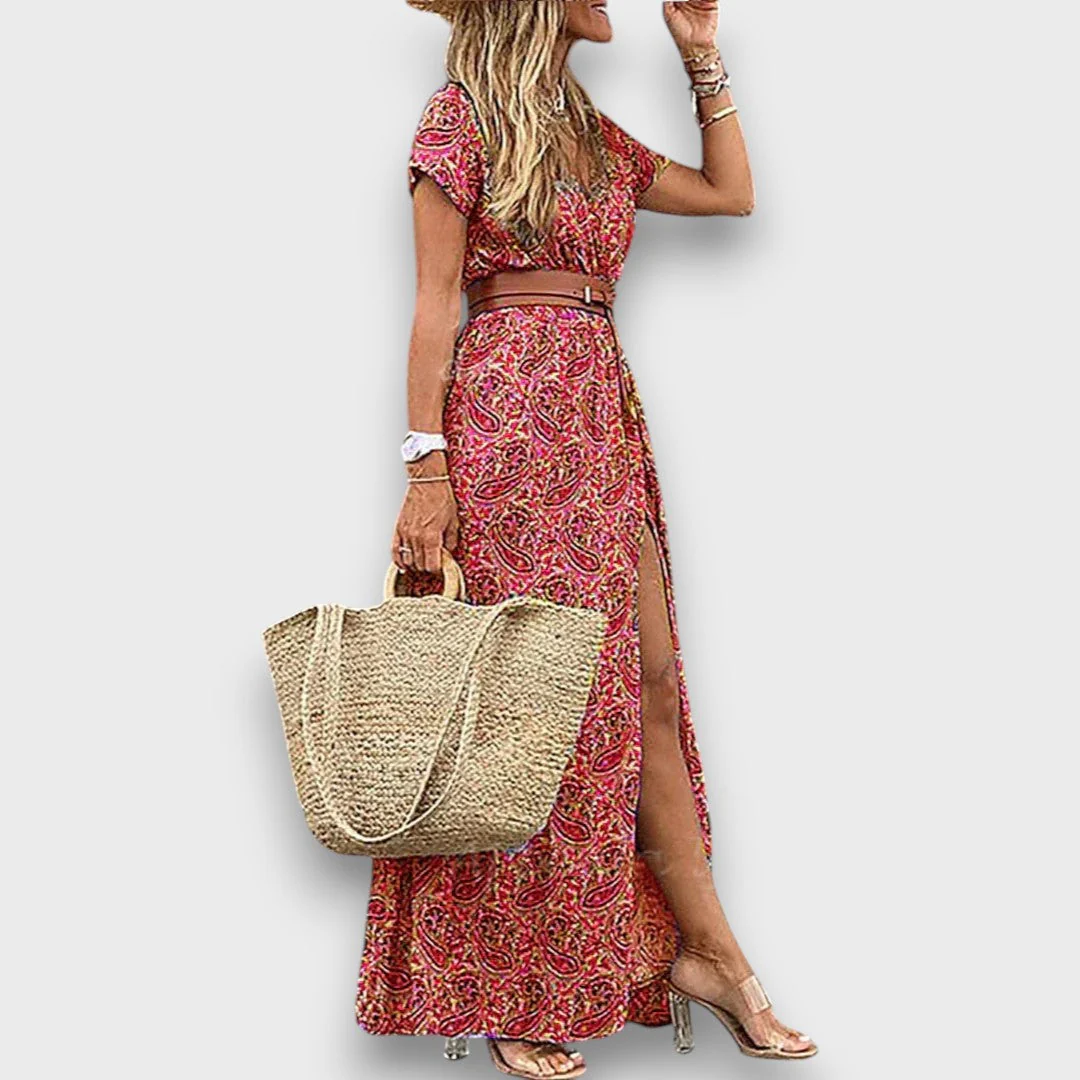 Mirelda – Maxikleid mit Paisley-Charme - Image 7