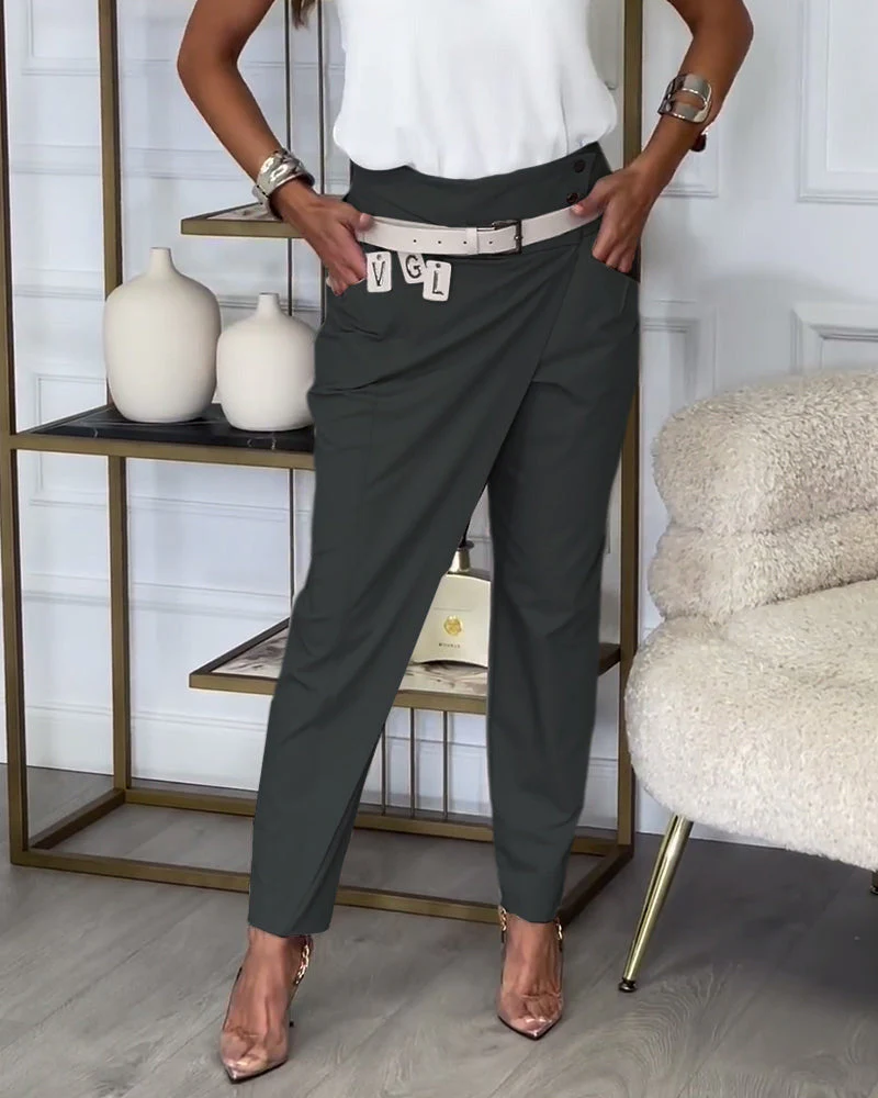 Mirella | Elegante Hose mit Gürtel - Image 17