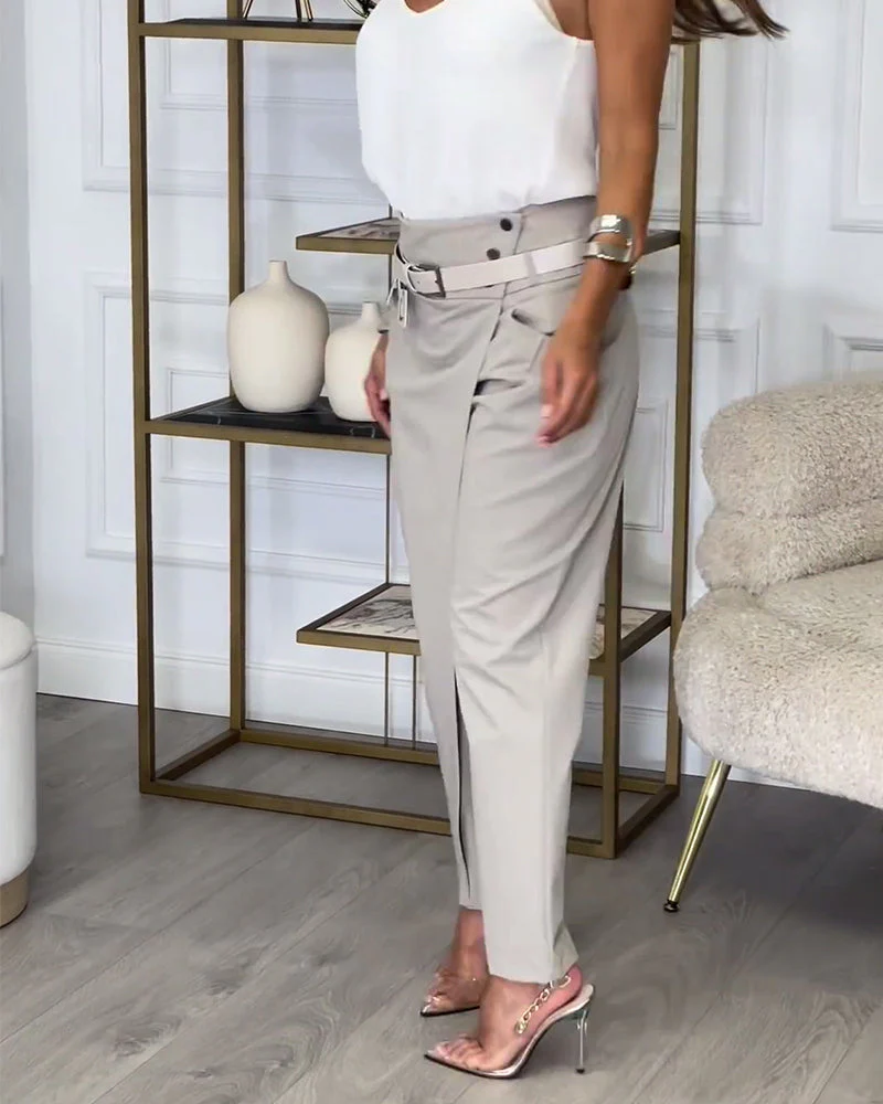 Mirella | Elegante Hose mit Gürtel - Image 3