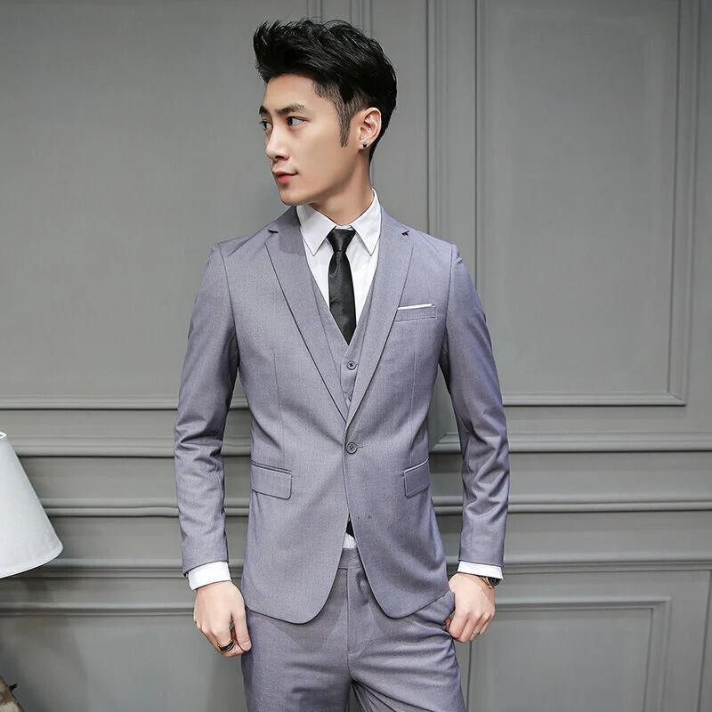 Moderne Fit Hochzeitsgast Anzug Herren | Business und Hochzeit - Image 3