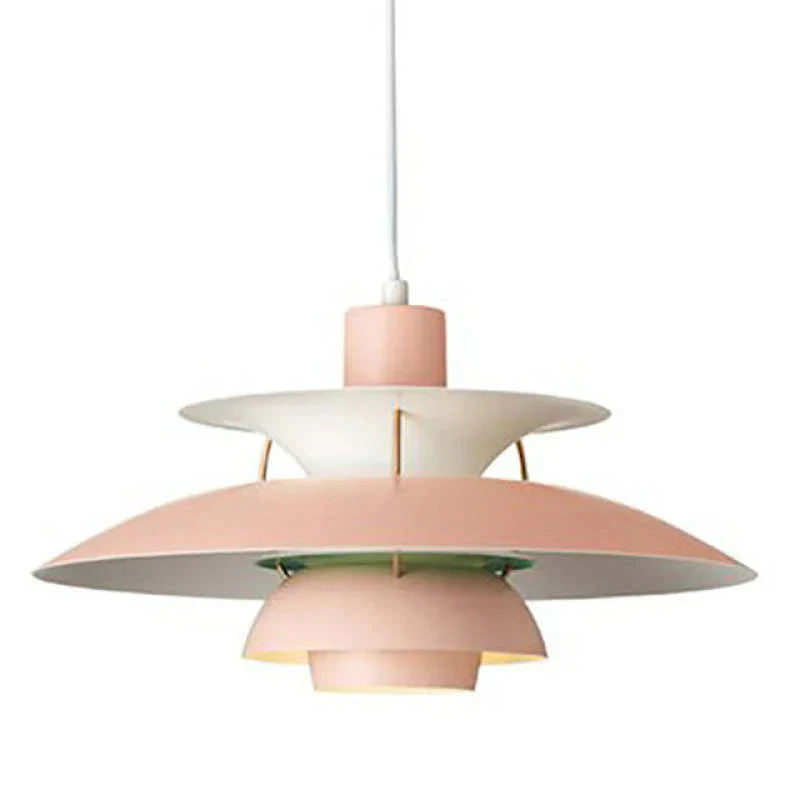 Moderne LED-Hängelampe in Farbenfrohem Metalldesign für Esstisch und Wohnbereiche – Energiesparend, E27 Fassung - Image 13