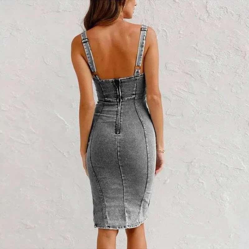 Mona | Denim-Kleid - Image 4