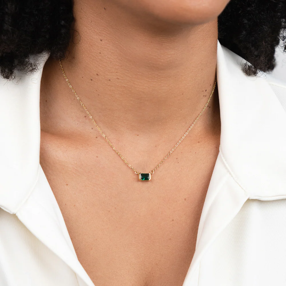 Moni Grünes Smaragd-Halsband - Image 4