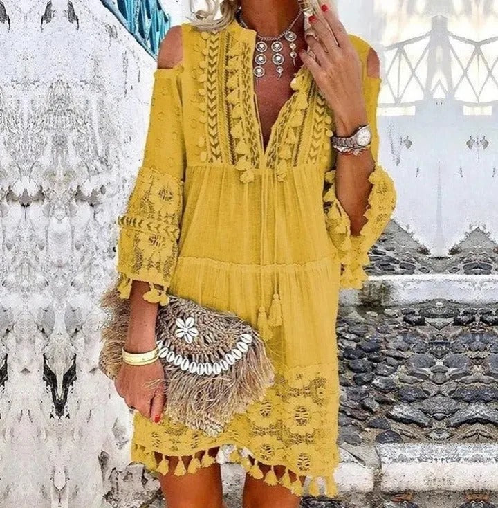 Monika | Boho festliches Freizeitkleid - Image 3