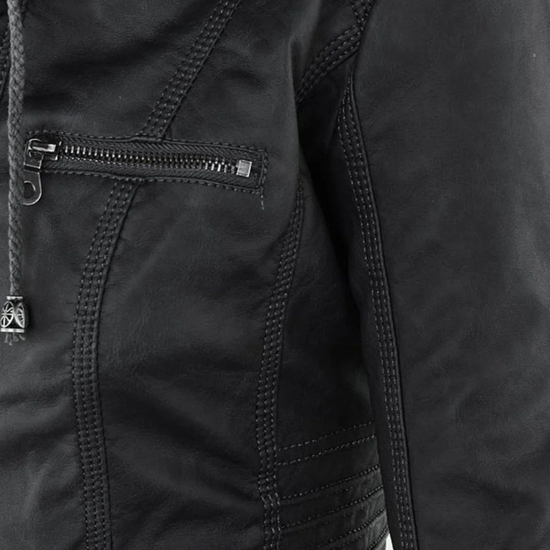 Monika™ | Robuste und elegante Lederjacke - Image 13