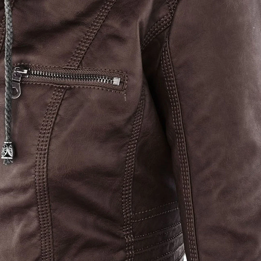 Monika™ | Robuste und elegante Lederjacke - Image 16