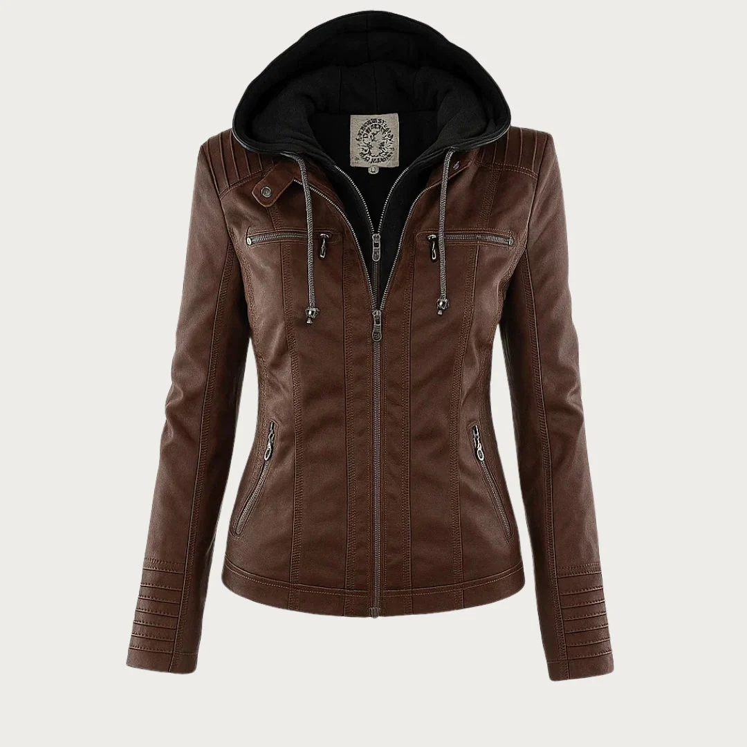 Monika™ | Robuste und elegante Lederjacke - Image 21
