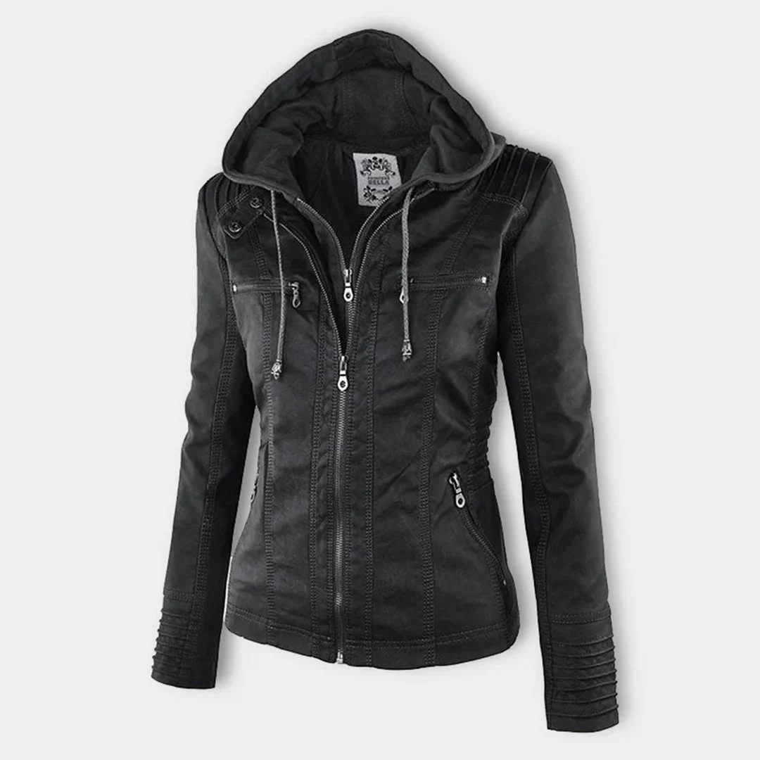 Monika™ | Robuste und elegante Lederjacke - Image 4