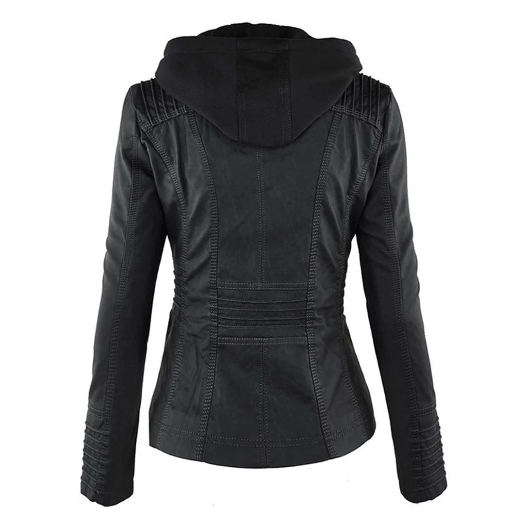 Monika™ | Robuste und elegante Lederjacke - Image 6