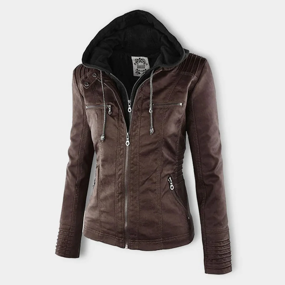 Monika™ | Robuste und elegante Lederjacke - Image 7