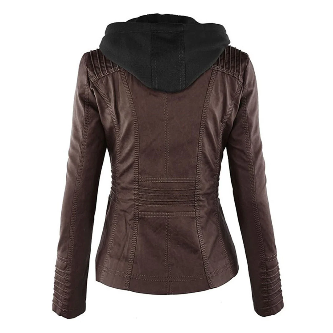 Monika™ | Robuste und elegante Lederjacke - Image 8