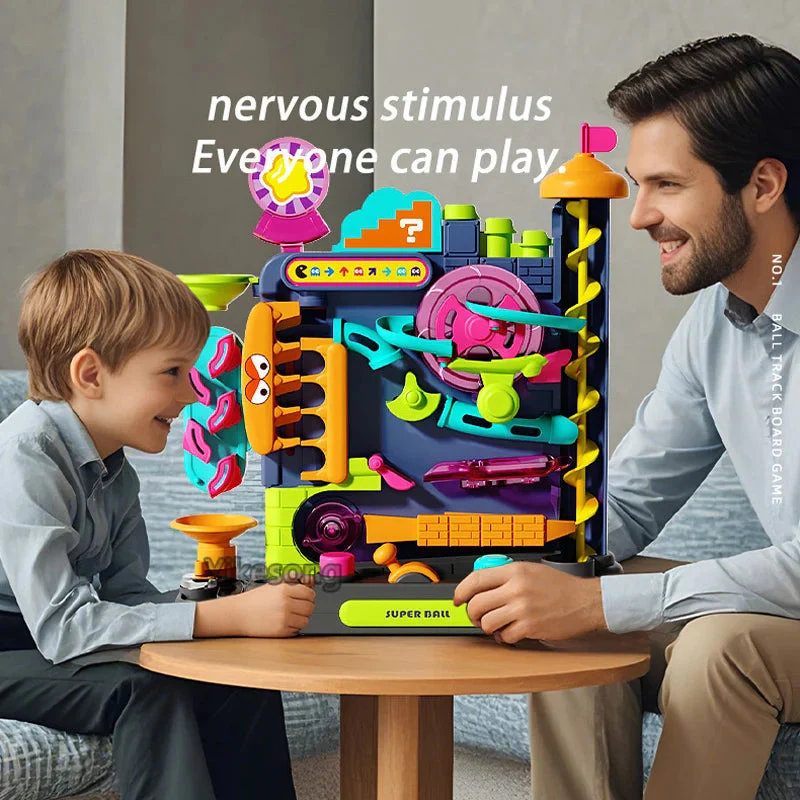 Montessori-Lernspielzeug – Mehrschichtige Kugelbahn für interaktives Lernen, ideales Lernspielzeug für 3- bis 5-Jährige - Image 6