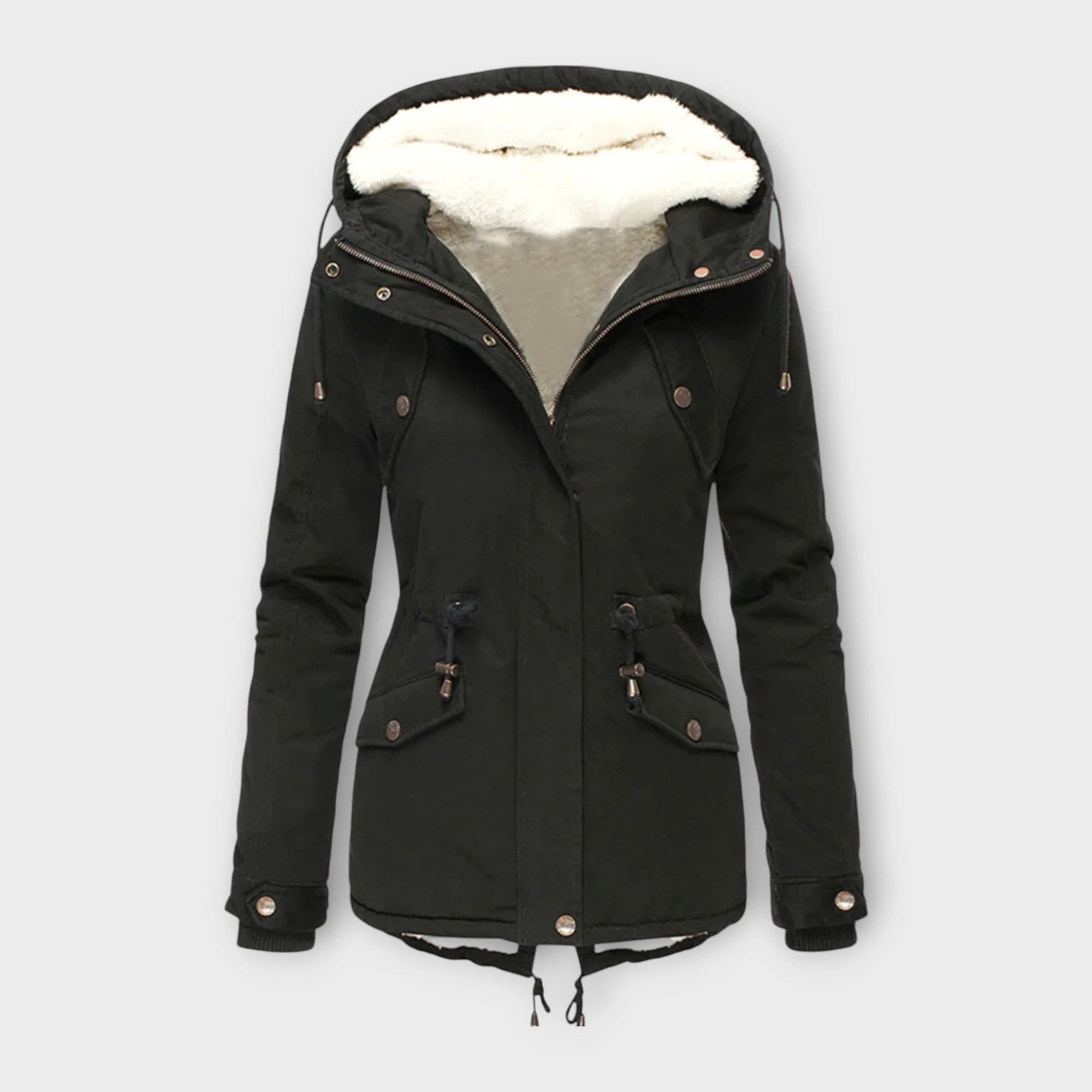 Moriel – Gefütterte Winterjacke mit Kapuze - Image 5