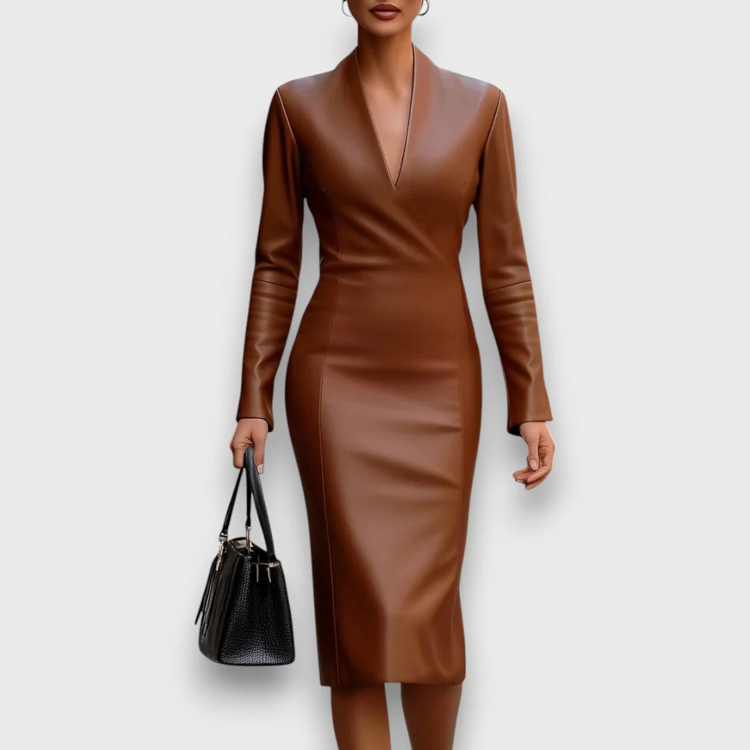 Moryn – Schwarzes Bodycon-Kleid - Image 2