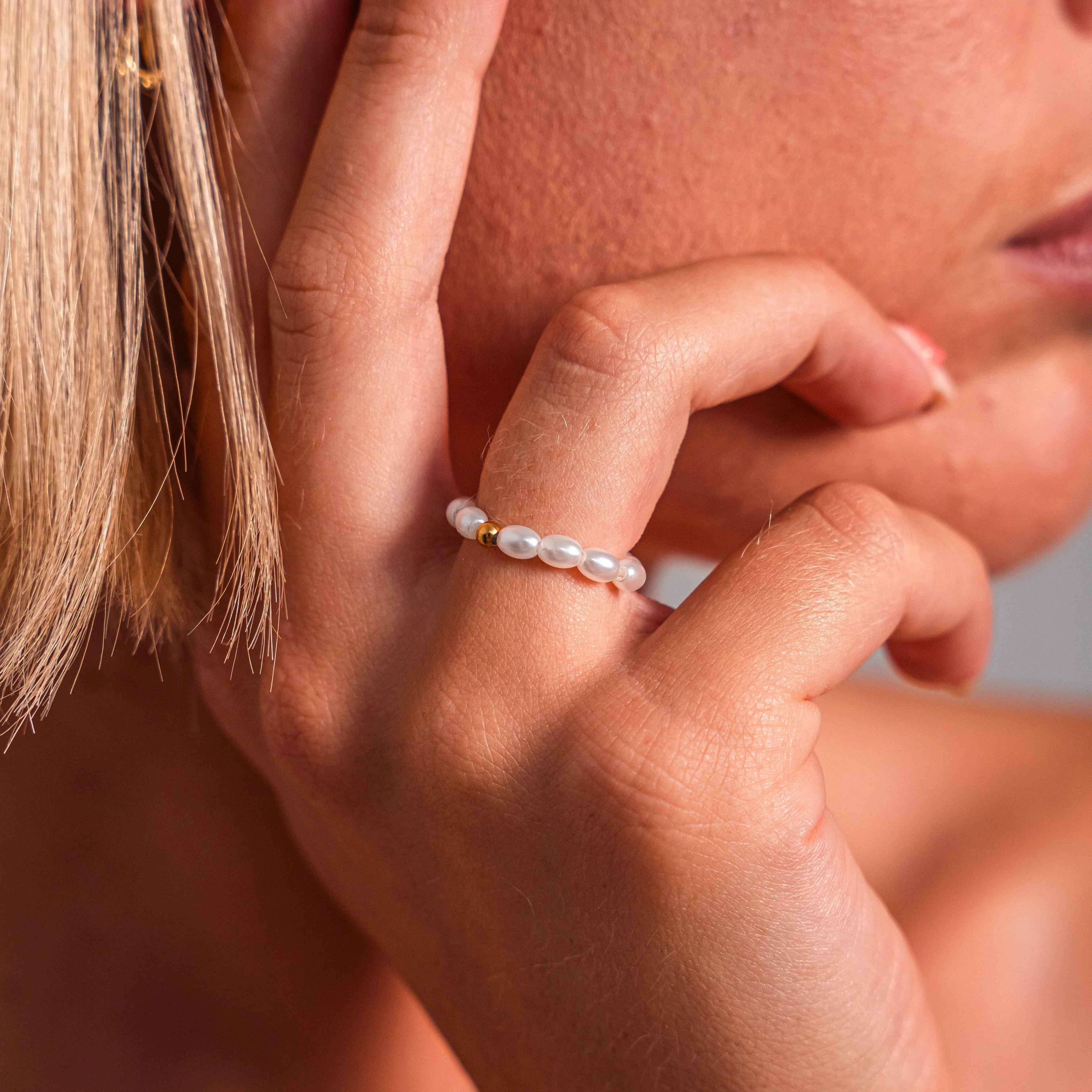 Muai Perlen Statement Ring