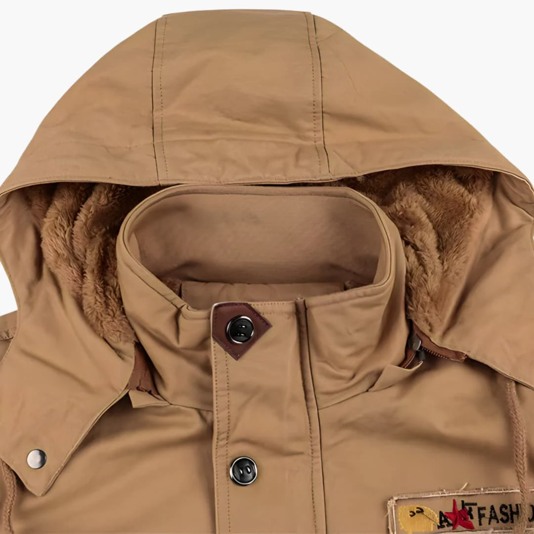 Multi-Pocket Militärjacke für Herren - Image 7