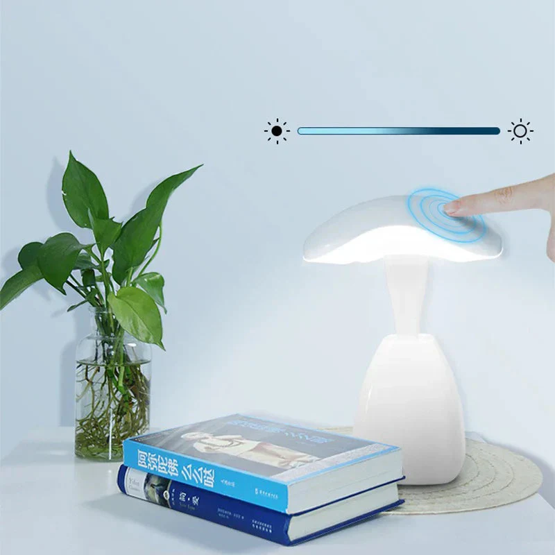 MushAura LED-Touchlampe – Sanft leuchtende Schwammleuchte - Image 3
