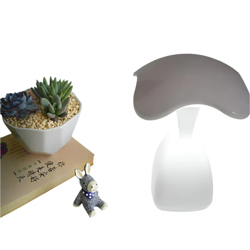 MushAura LED-Touchlampe – Sanft leuchtende Schwammleuchte - Image 4
