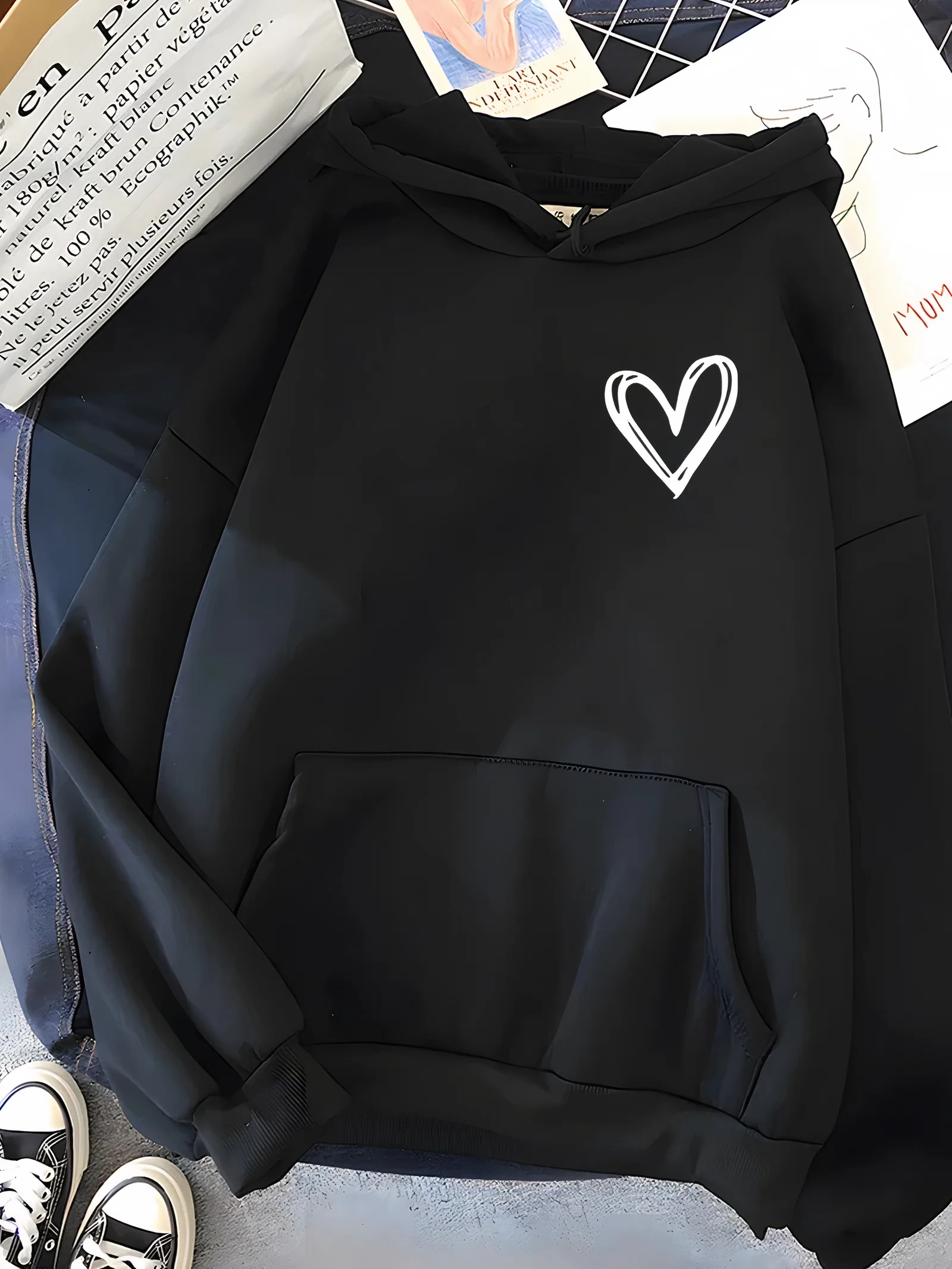 Nadine | Bequemer Kapuzenpullover Hoodie - Image 2
