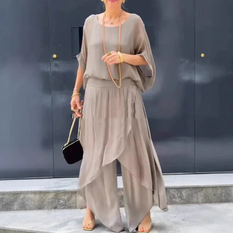 NADIRA - ASYMMETRISCHES BLUSE- UND HOSENSET - Image 8