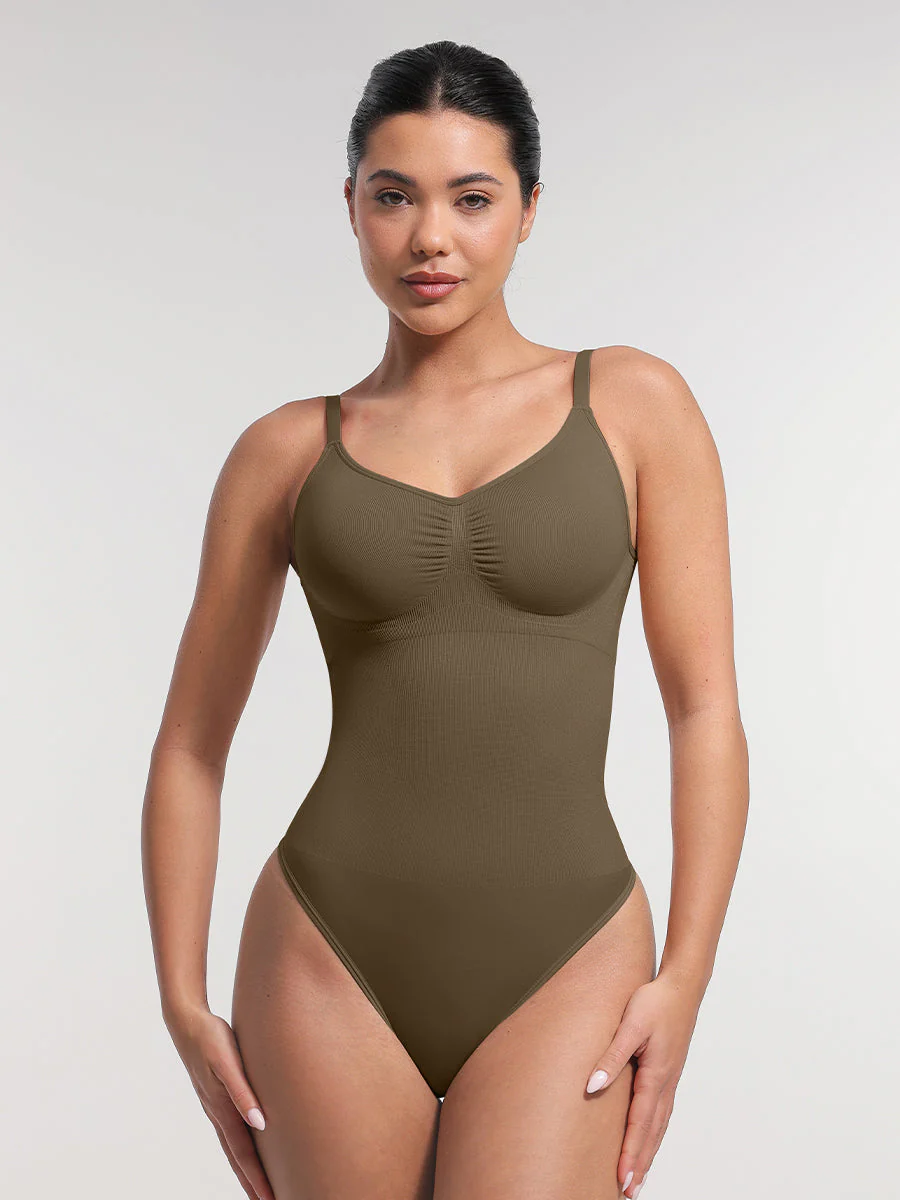 Nahtloser, figurformender String-Shapewear-Body - Image 48