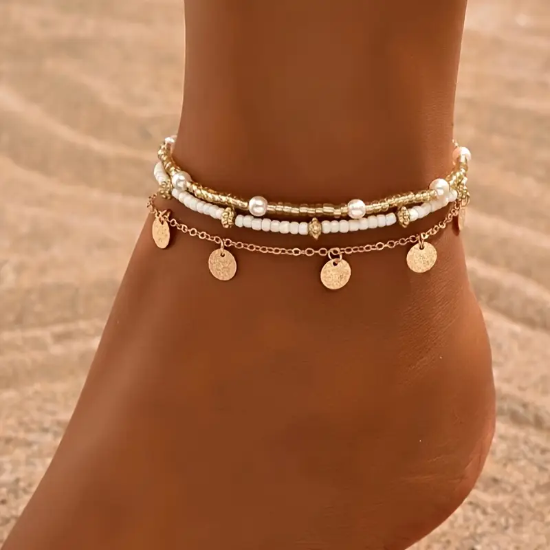 Naila - Goldene Fußkettchen-Träume