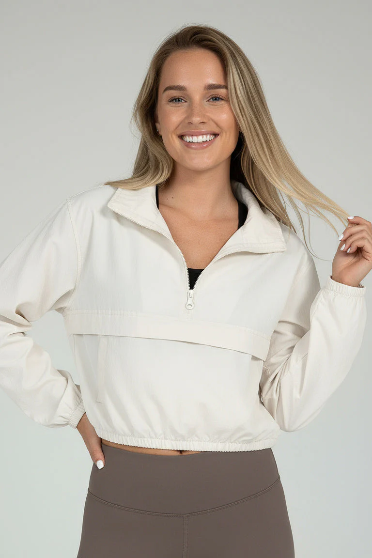 Nancy | Leichte Quarter-Zip Windbreaker-Jacke - Image 9
