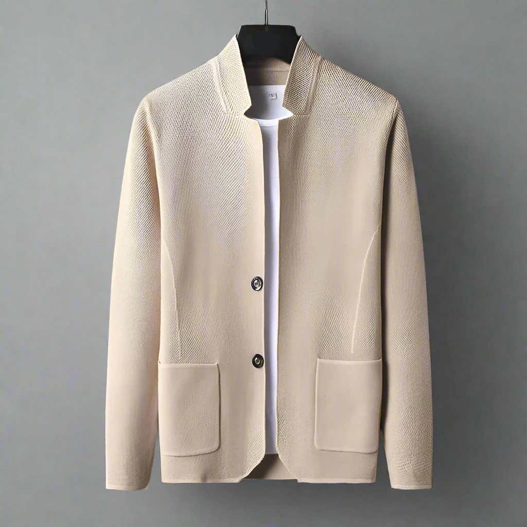 Nandor – Strickjacke Mit Fronttasche - Image 4