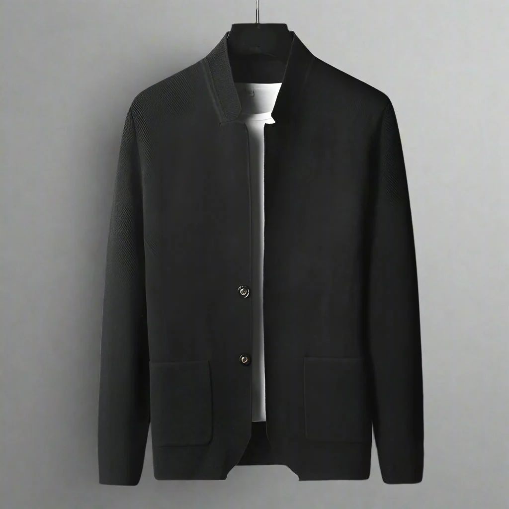 Nandor – Strickjacke Mit Fronttasche - Image 5