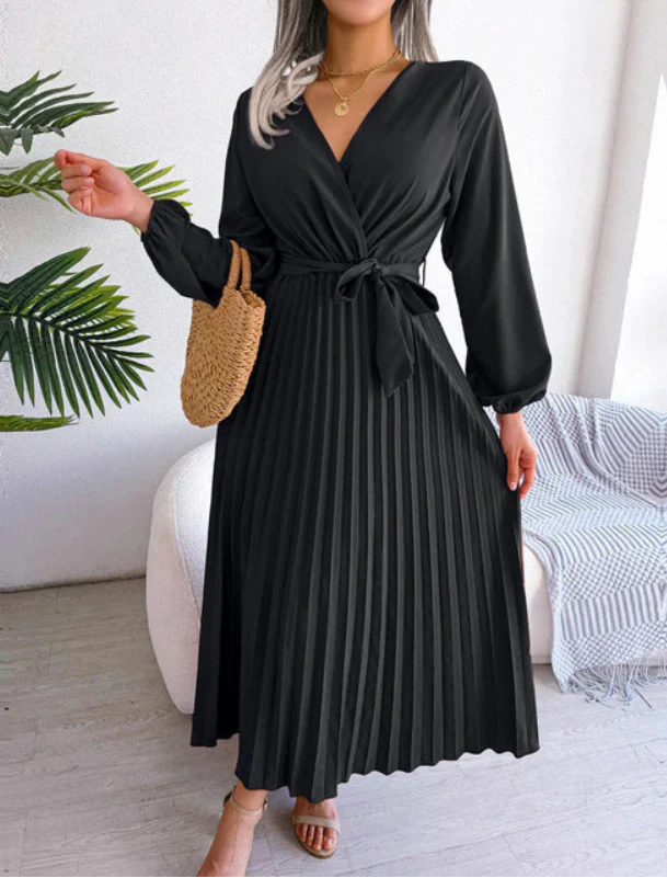 Naomi | Plissee Kleid Festlich - Image 2