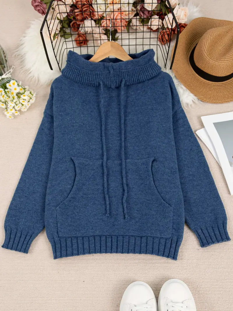 Natala - Strickpullover Mit Kängurutasche - Image 10