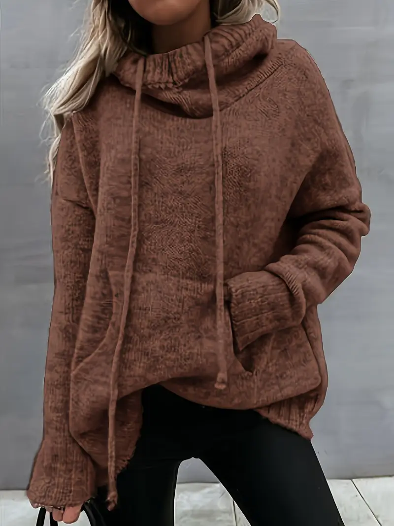 Natala - Strickpullover Mit Kängurutasche - Image 23