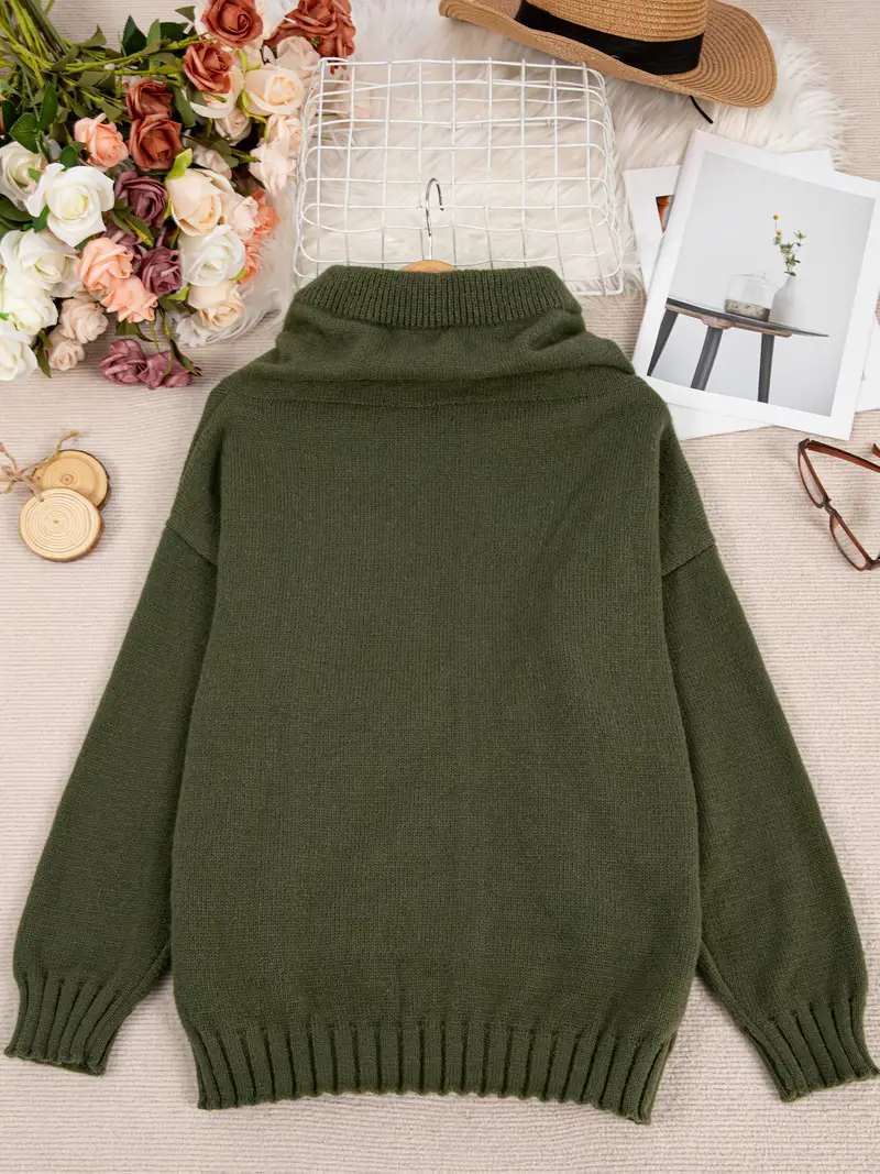 Natala - Strickpullover Mit Kängurutasche - Image 7