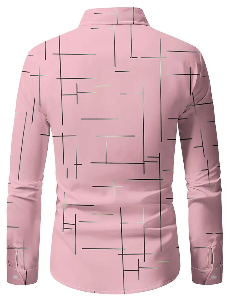 Nerio - Langarmhemd Mit Geometrischem Drucken - Image 4