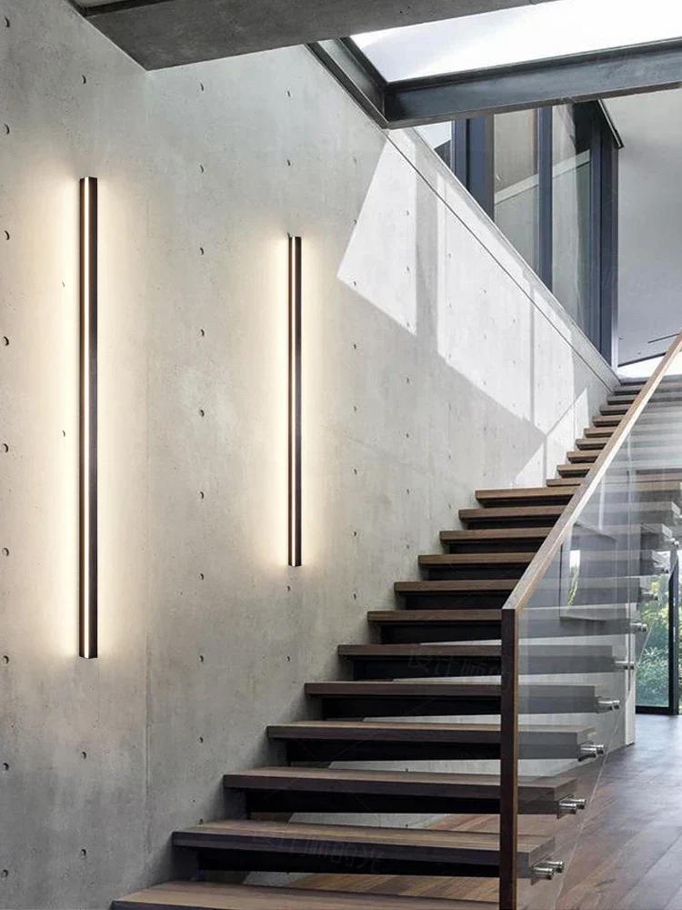 NeroEdge SleekLine Wasserdichte LED Wandleuchte – Moderne Außenlampe in Schwarz - Image 3