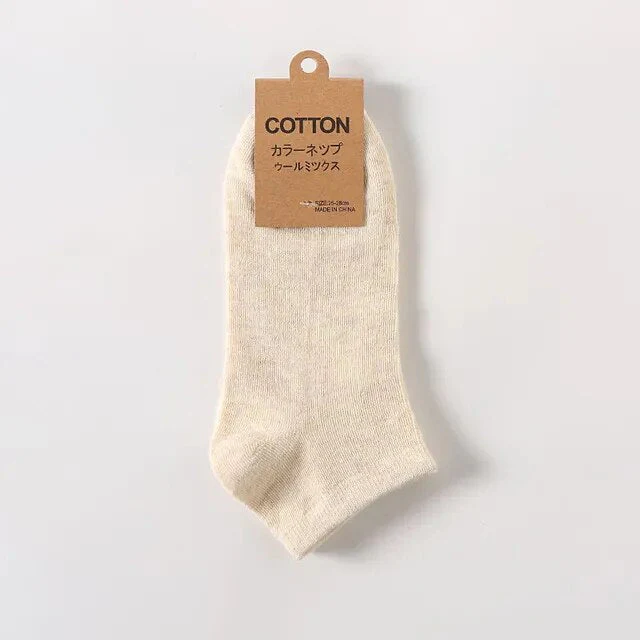 Niedrige Socken aus Baumwolle