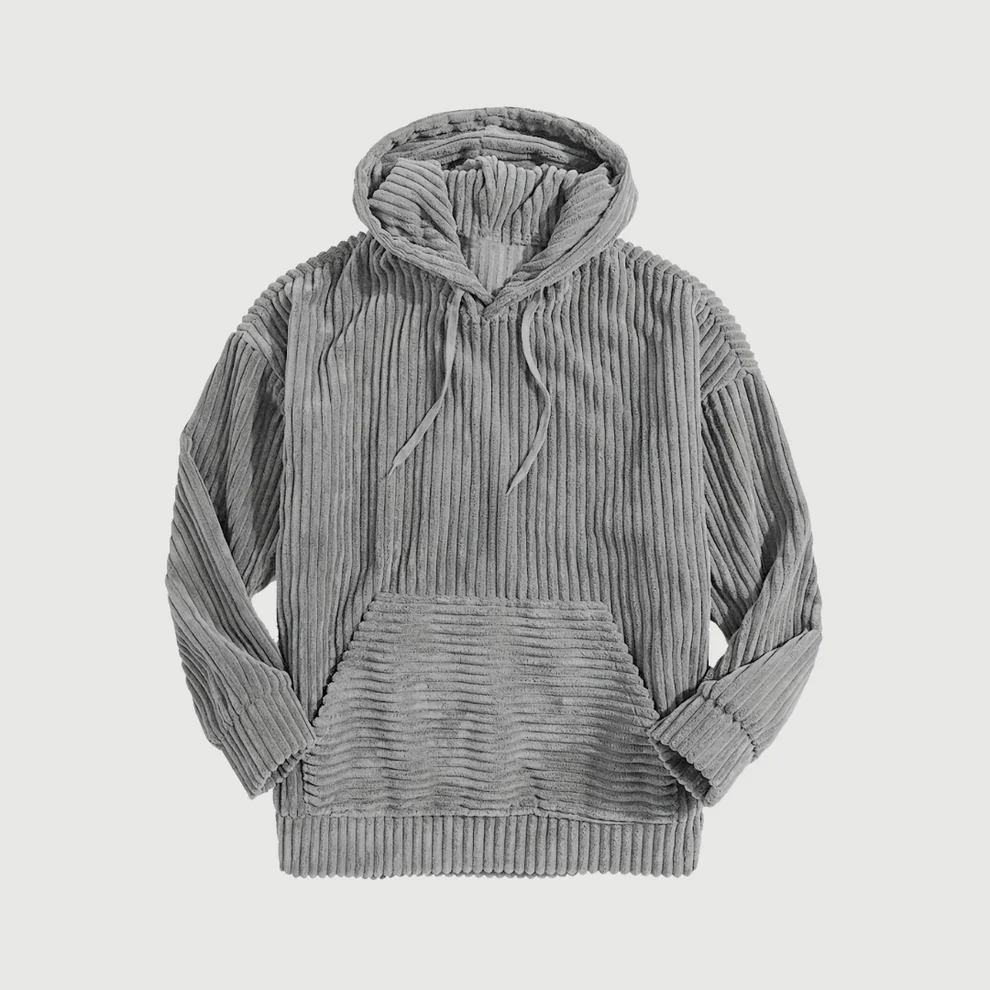 NIKLAUS - ÜBERGROSSES CORD-SWEATSHIRT - Image 8