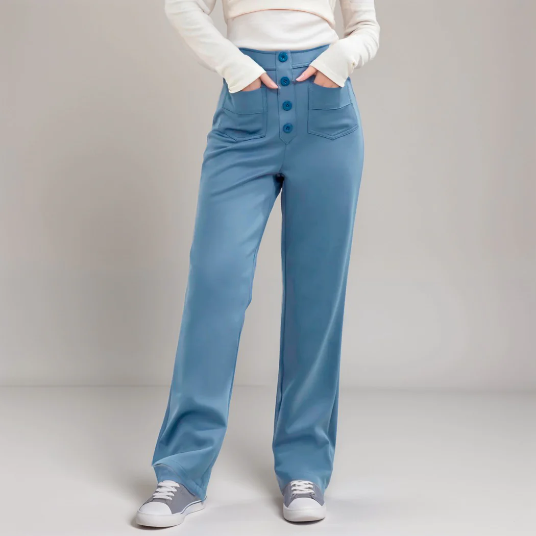 Nina | Elastische Hose mit hoher Taille - Image 22
