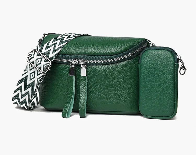 Nina | Finsläpad PU Leder-Umhängetasche - Image 10