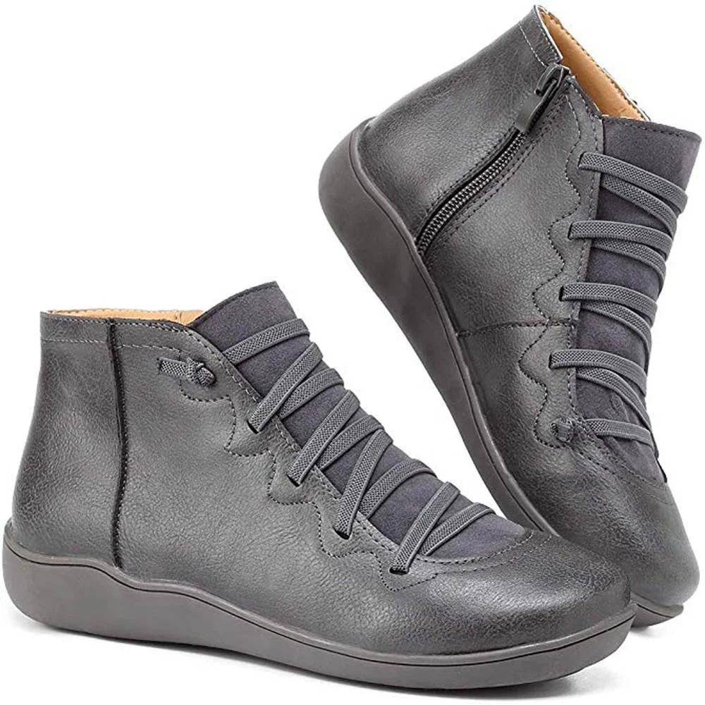 Nina | Trendige Orthopädische Stiefeletten - Image 5