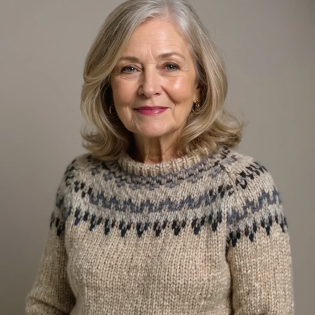 Nina | Vintage Islandpullover - Image 3