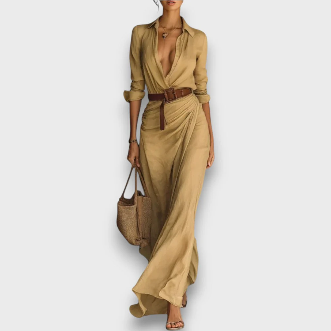 Nirelle – Wickelkleid mit Taillengürtel - Image 3