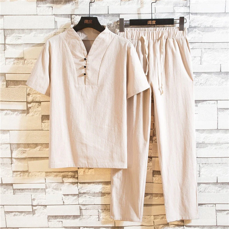 Noah - Sommerchic Kleidungsset aus Leinen - Image 4