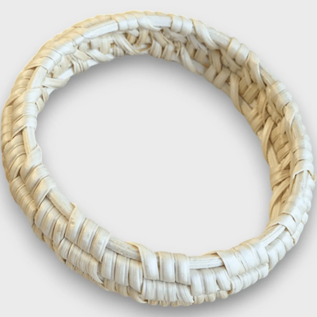 Noelia – Geflochtenes Rattan-Armband - Image 8