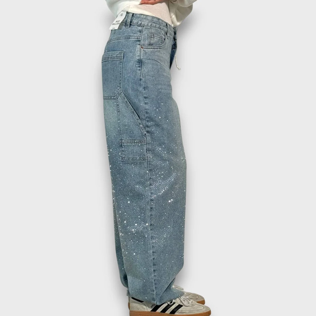 Nolene – Jeans mit Funkel-Finish und urbanem Charakter - Image 4